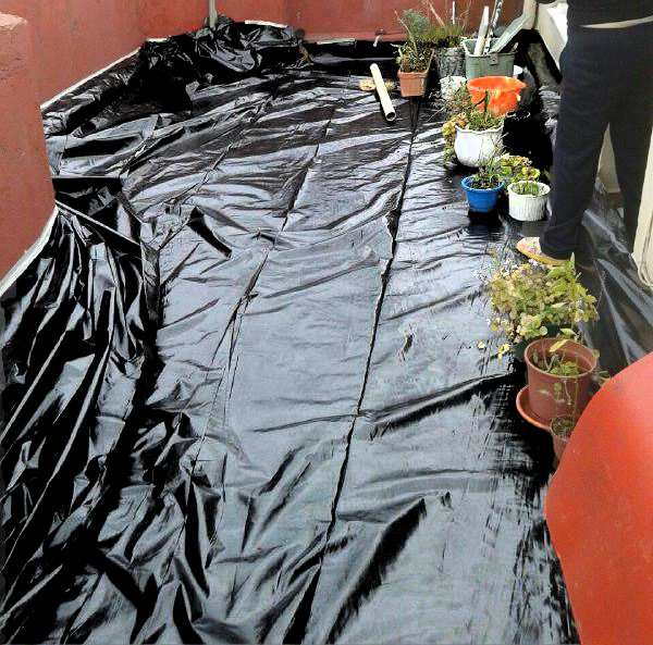 Reparación de terraza con humedades
